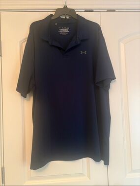 Under Armour Men's Dark Navy Performance Polo